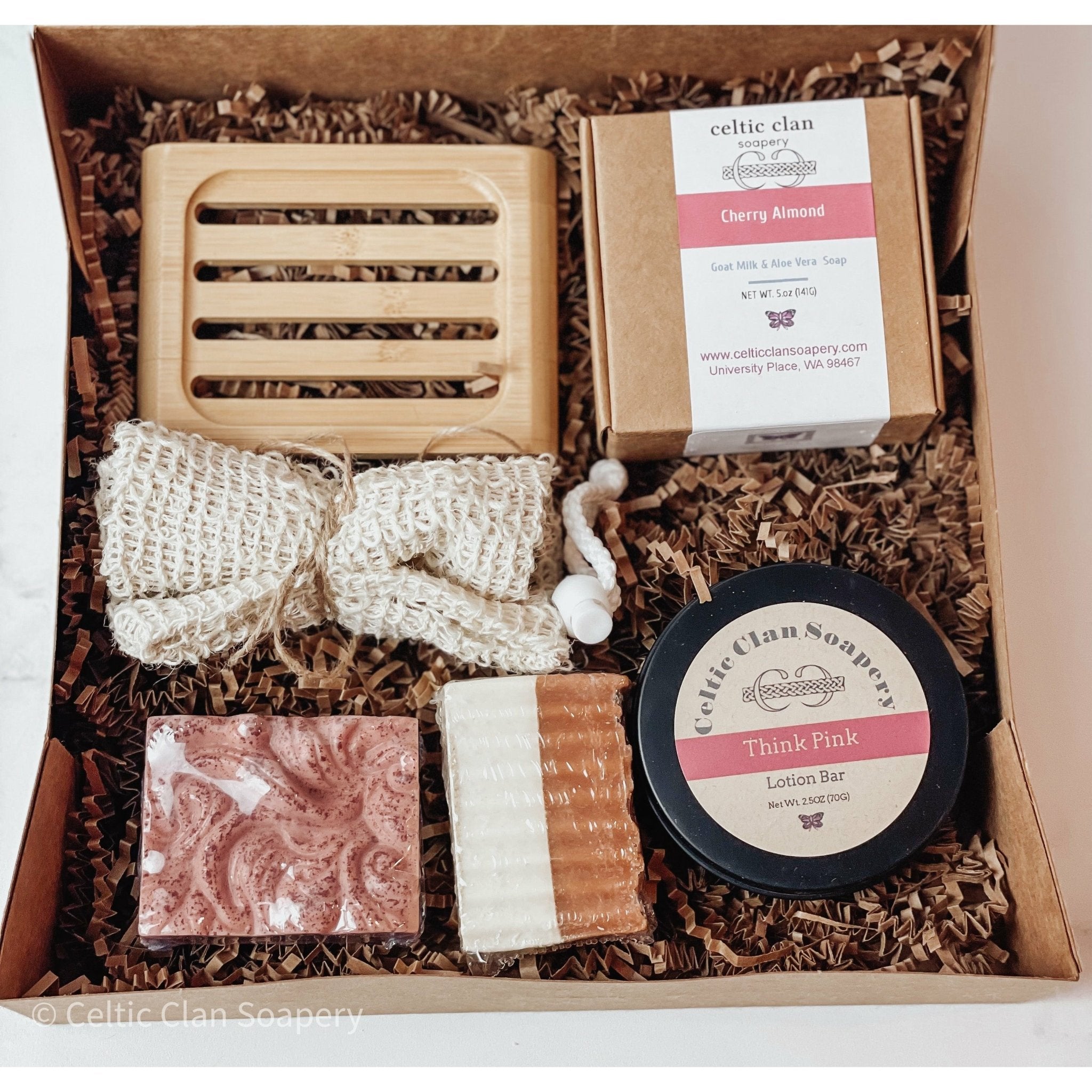Assorted Gift Boxes | Handmade Soap & Accessories - Celtic Clan Soapery LLC