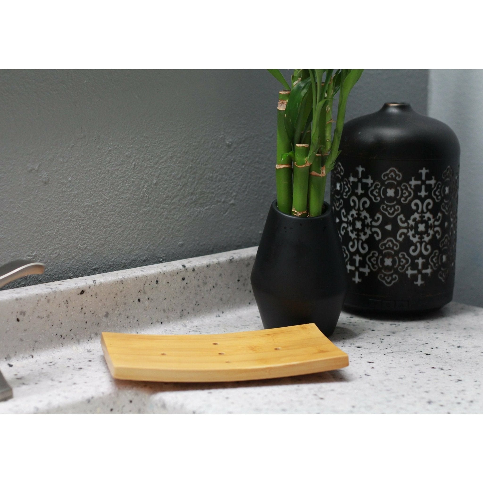 Bamboo Draining Soap Dish - Celtic Clan Soapery LLC