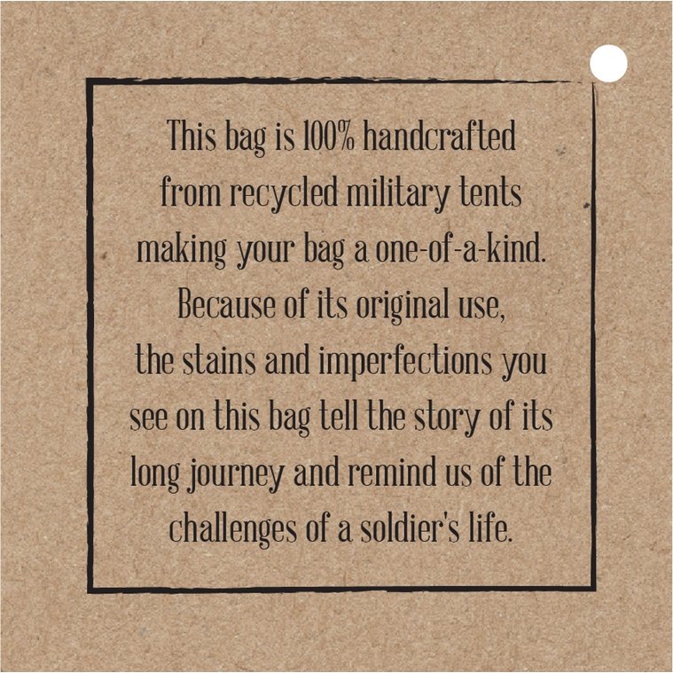 Be Kind to Animals Crossbody/Messenger Bag | Veteran Support - Celtic Clan Soapery LLC