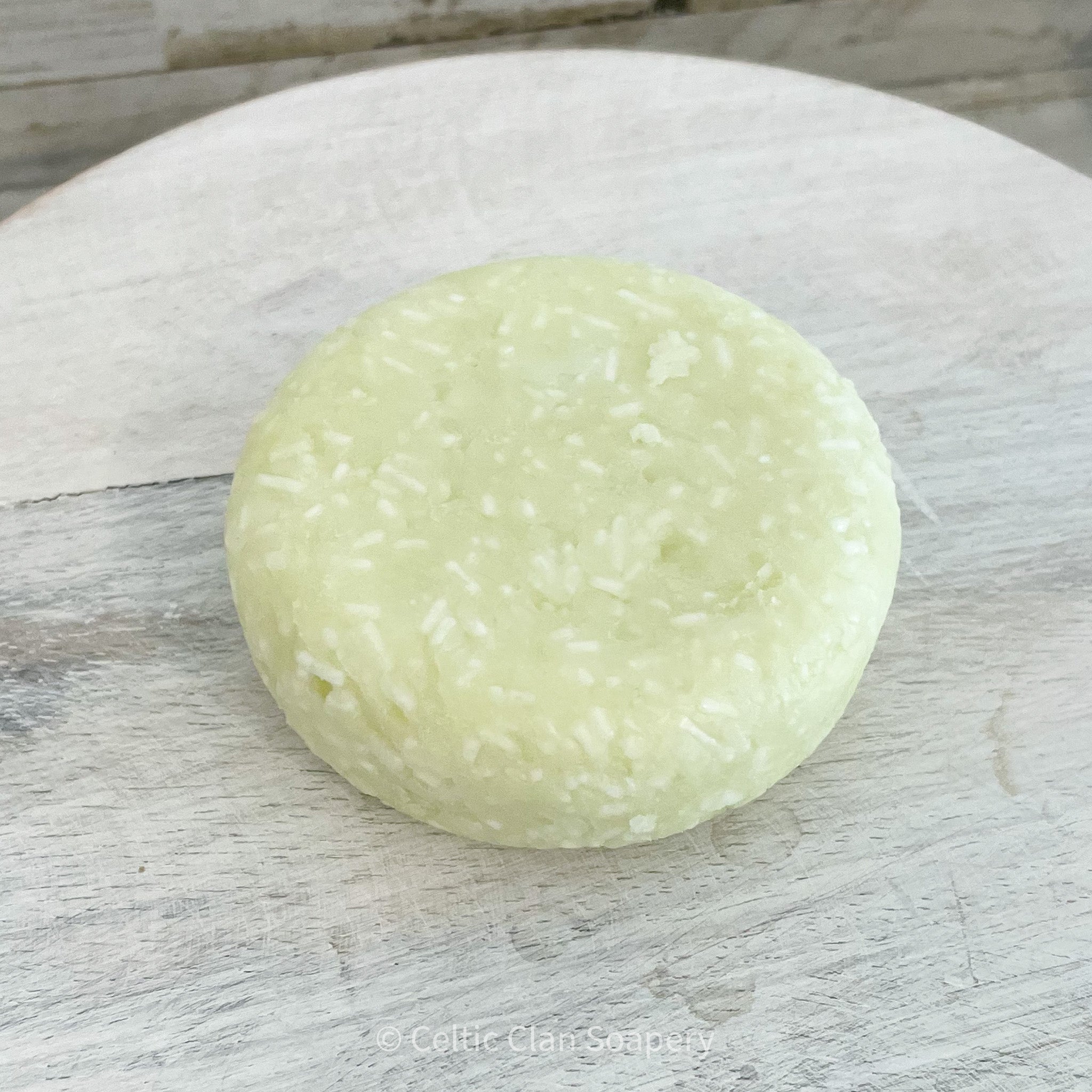 Celtic Clan Soapery sulfate free shampoo bar lemongrass & ginger essential oil