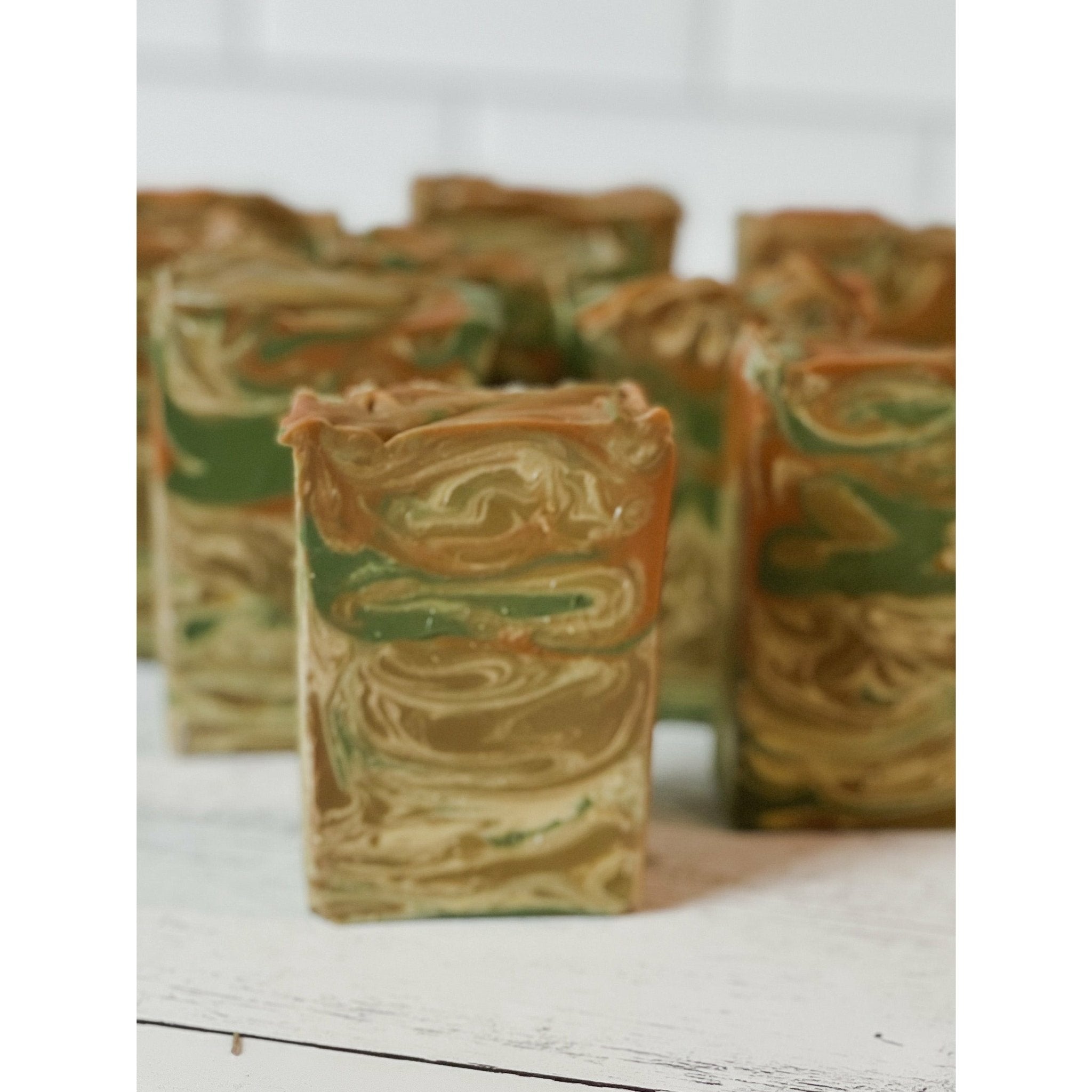 Hoppin' Hemp | Carrot & Hempseed Oil | Handmade Soap - Celtic Clan Soapery LLC