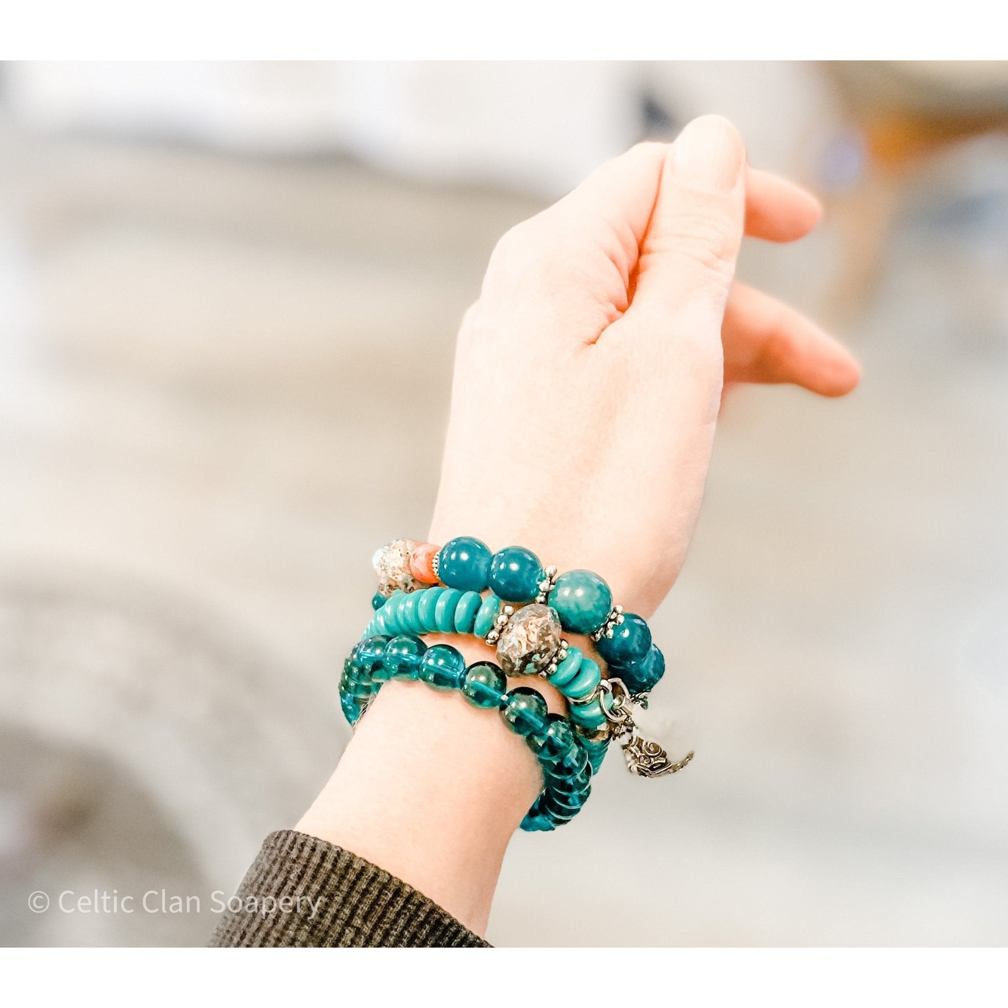 Aromatherapy Diffuser Bracelets | Essential Oil Jewelry - Celtic Clan Soapery LLC