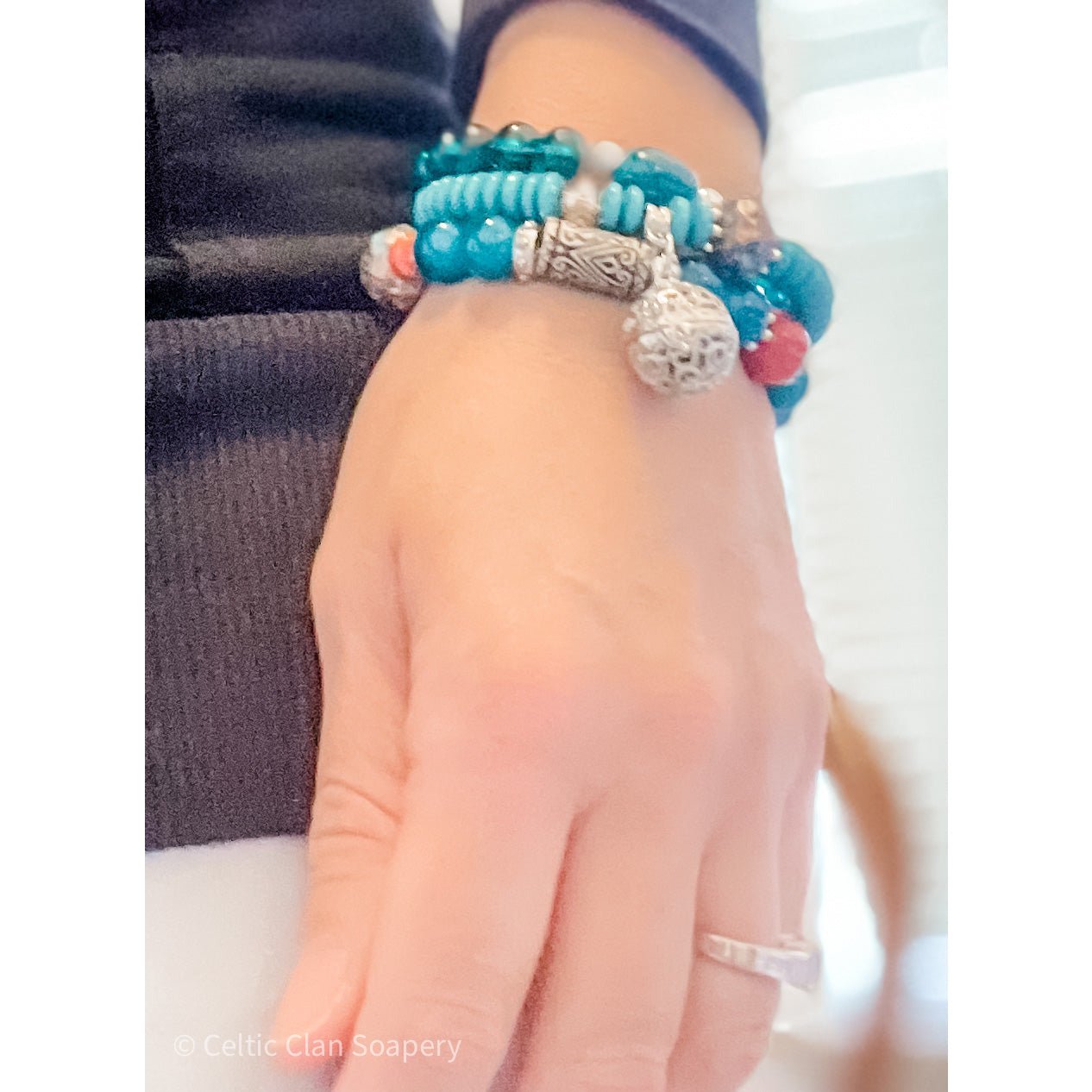 Aromatherapy Diffuser Bracelets | Essential Oil Jewelry - Celtic Clan Soapery LLC