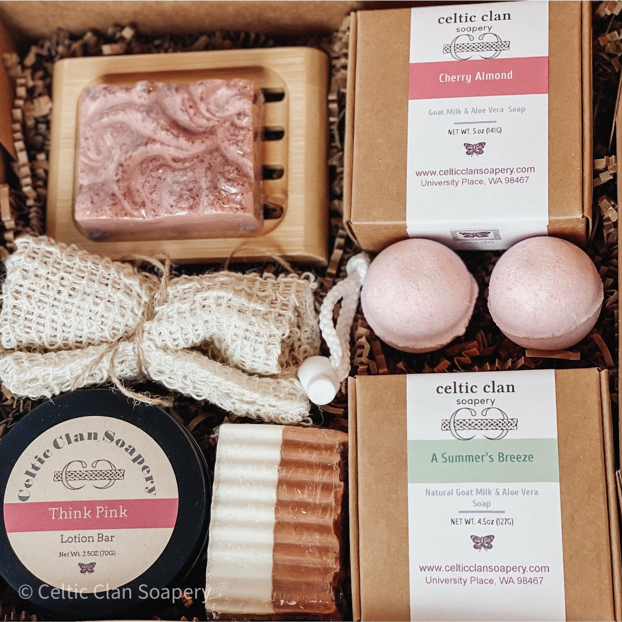 Assorted Gift Boxes | Handmade Soap & Accessories - Celtic Clan Soapery LLC