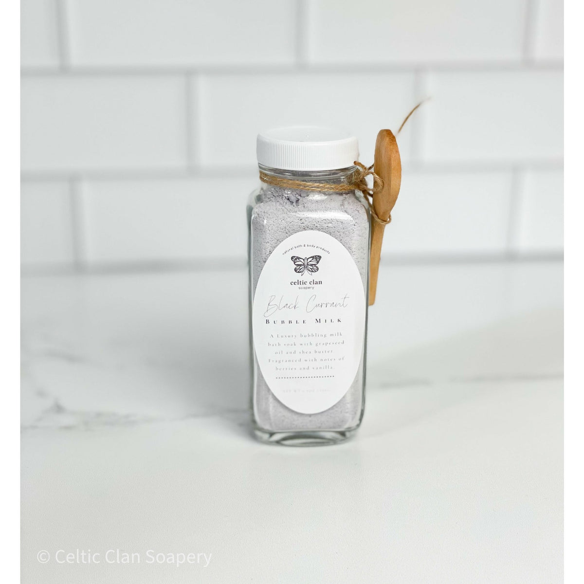 Black Currant - Bubble Milk | Shea Butter and Grapeseed Oil Milk Bath Soak