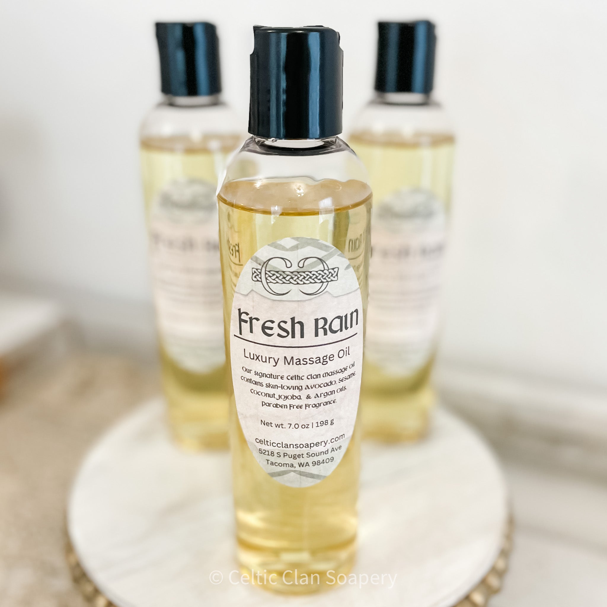 Fresh Rain | Massage oil by Celtic Clan Soapery