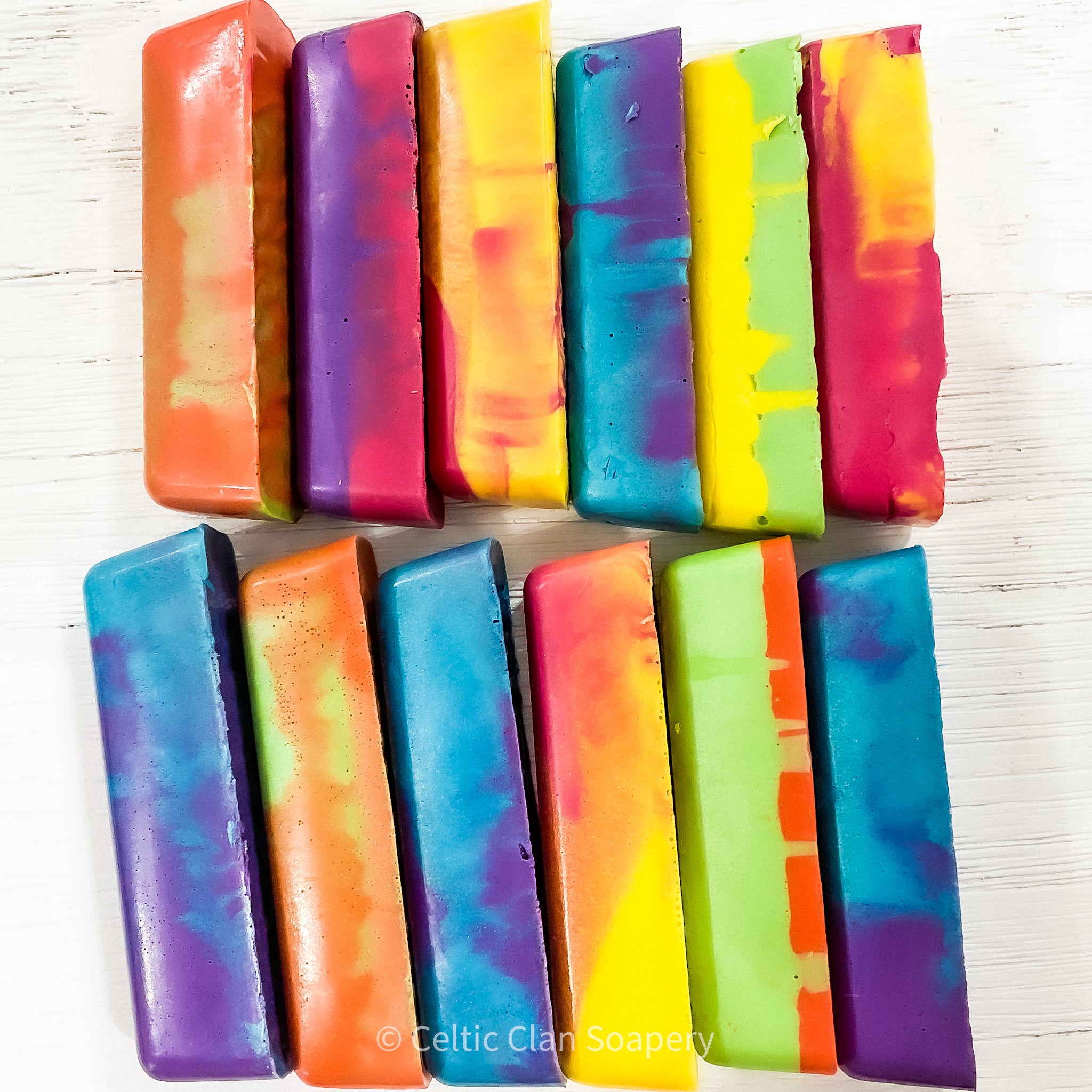 Bath Crayons | Goat Milk Soap | Set of 6