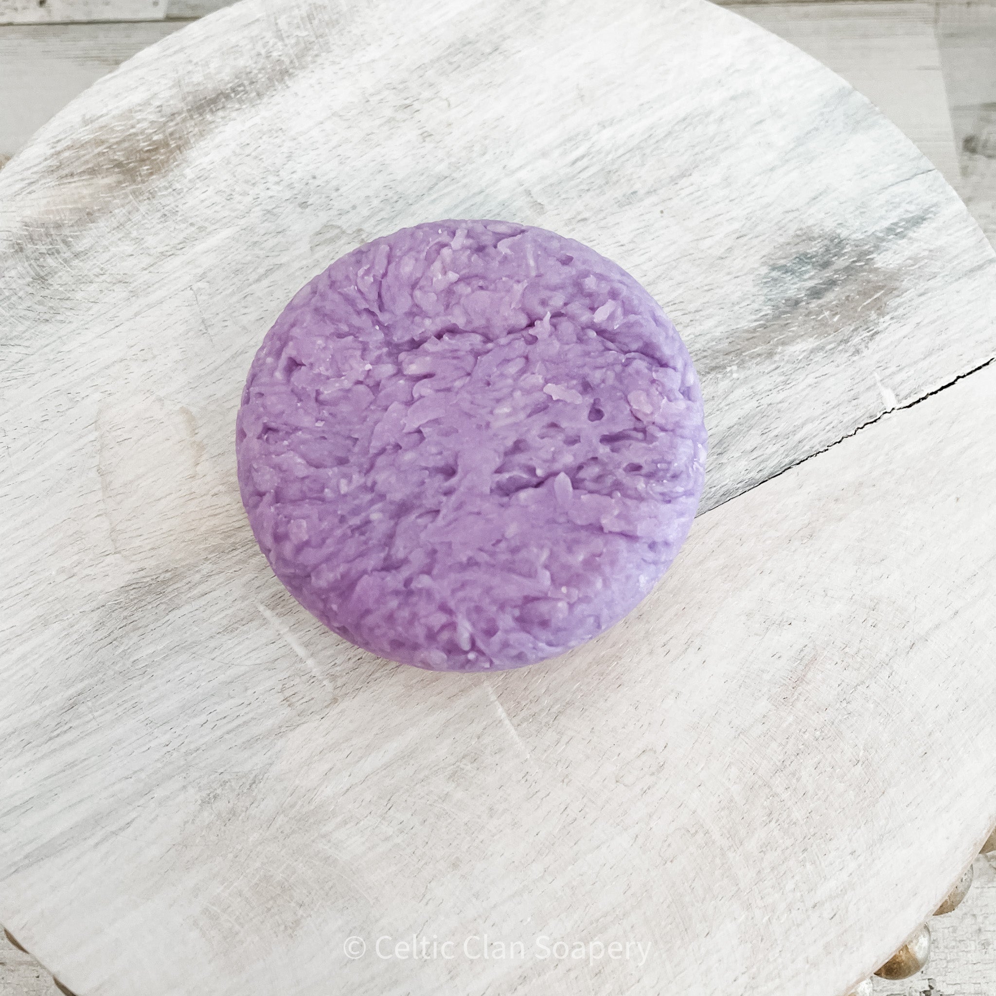 Celtic Clan Soapery sulfate free shampoo bar lavender essential oil