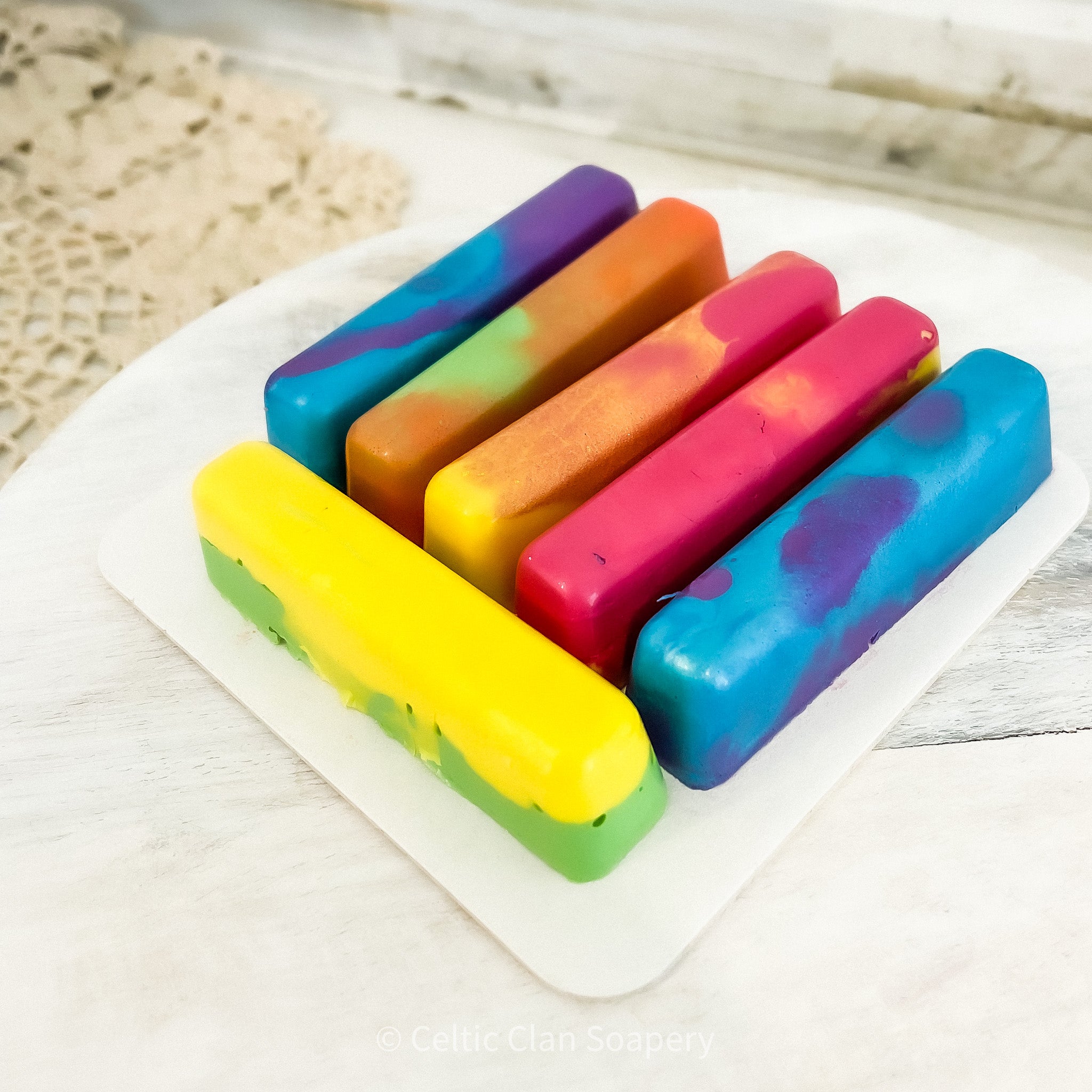Bath Crayons | Goat Milk Soap | Set of 6