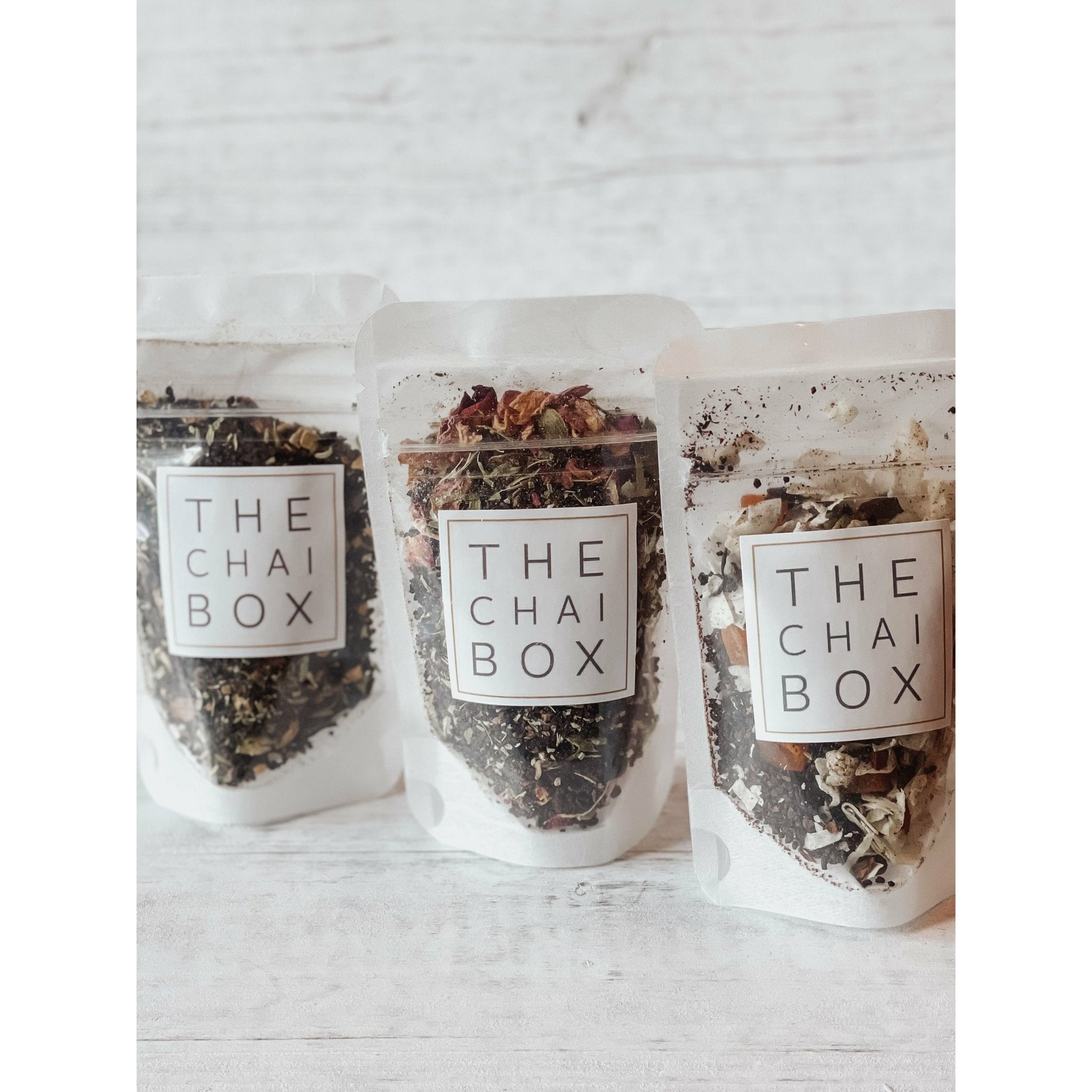 Chai Box Sampler Gift Set | Loose Leaf Tea | Farmer to Cup | Kerala, India - Celtic Clan Soapery LLC