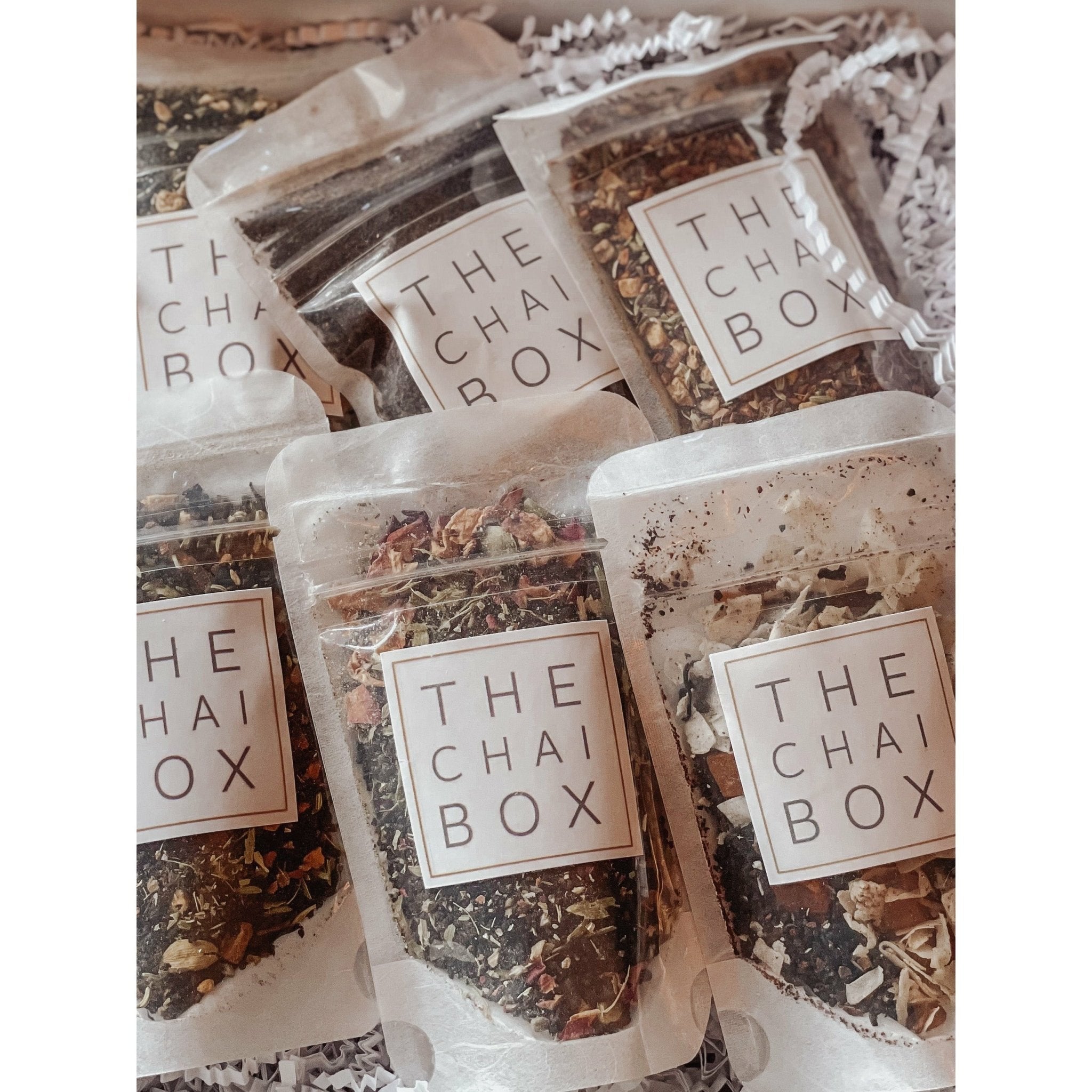 Chai Box Sampler Gift Set | Loose Leaf Tea | Farmer to Cup | Kerala, India - Celtic Clan Soapery LLC