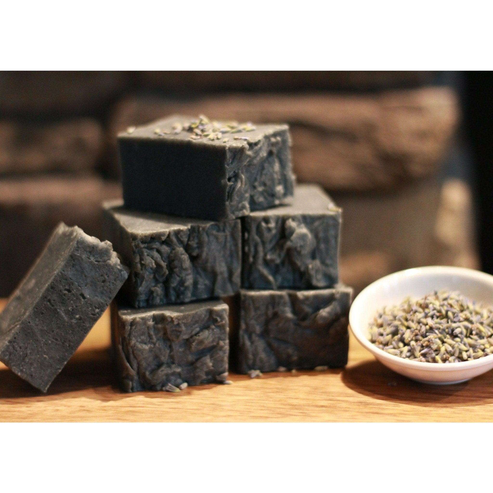 Coconut Charcoal Facial Bar | All Natural Handmade Aloe Vera Soap - Celtic Clan Soapery LLC