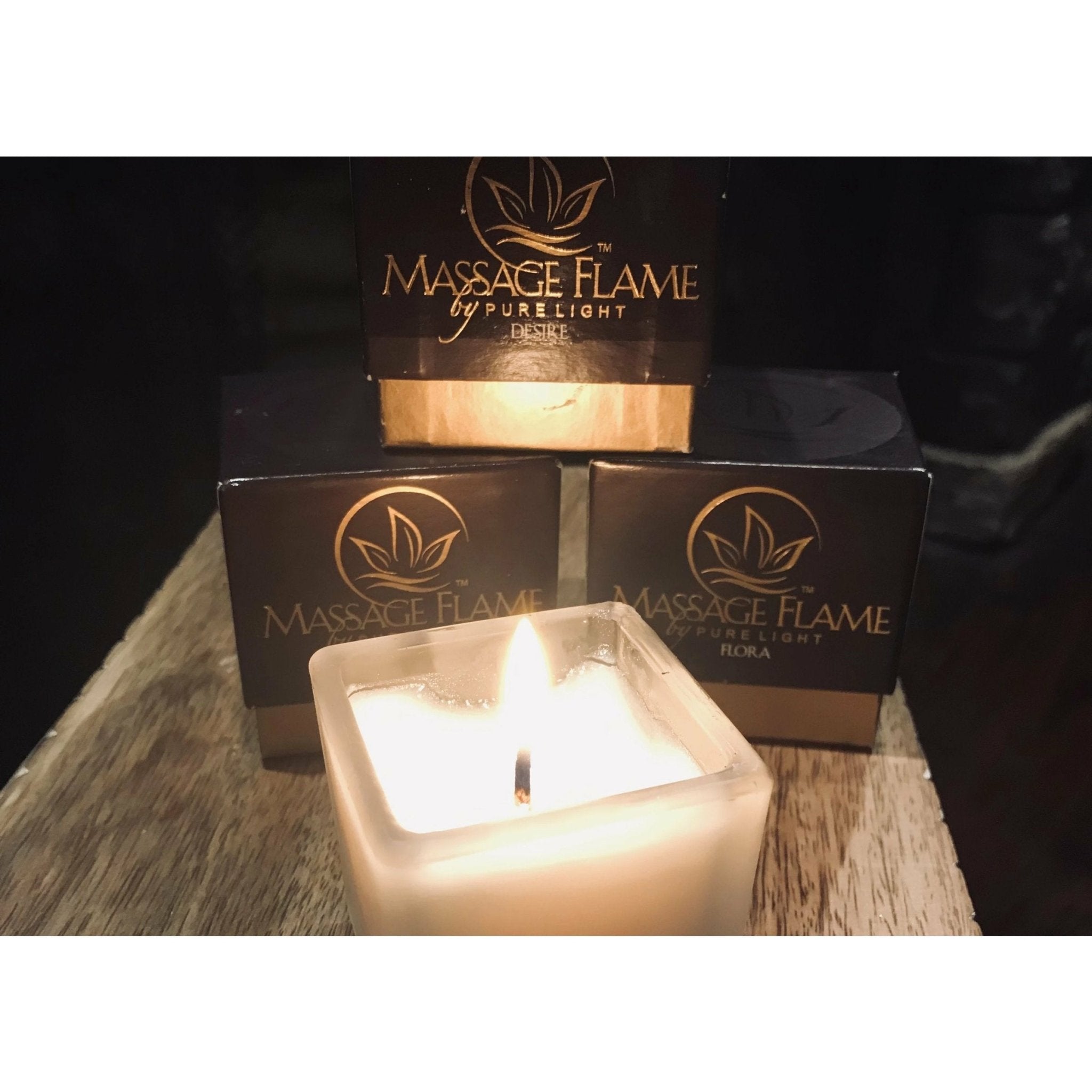 Massage Flame-Hot Oil Massage Candle - Celtic Clan Soapery LLC