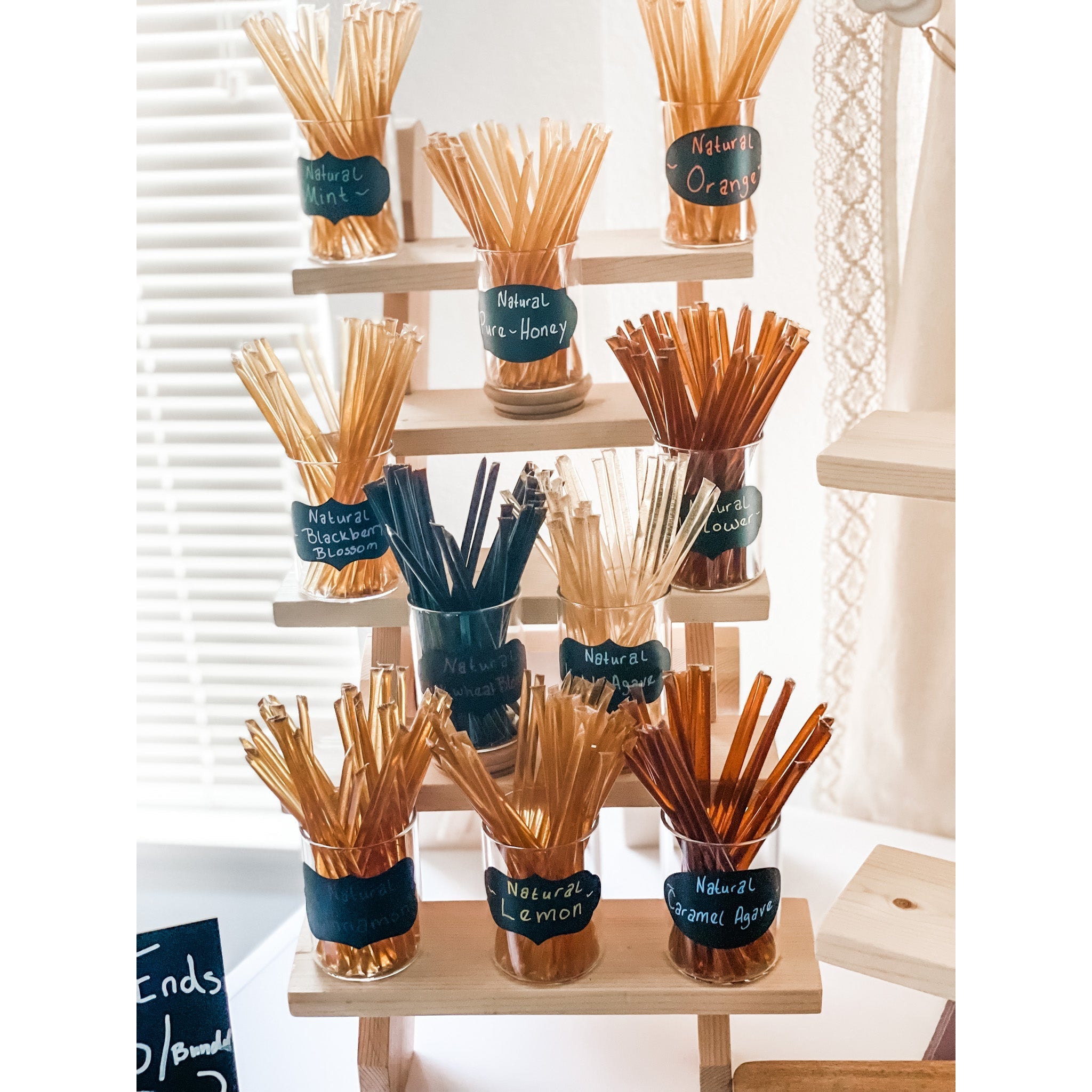 Natural Honey Sticks | Pure Northwest Honey | Natural Treat - Celtic Clan Soapery LLC