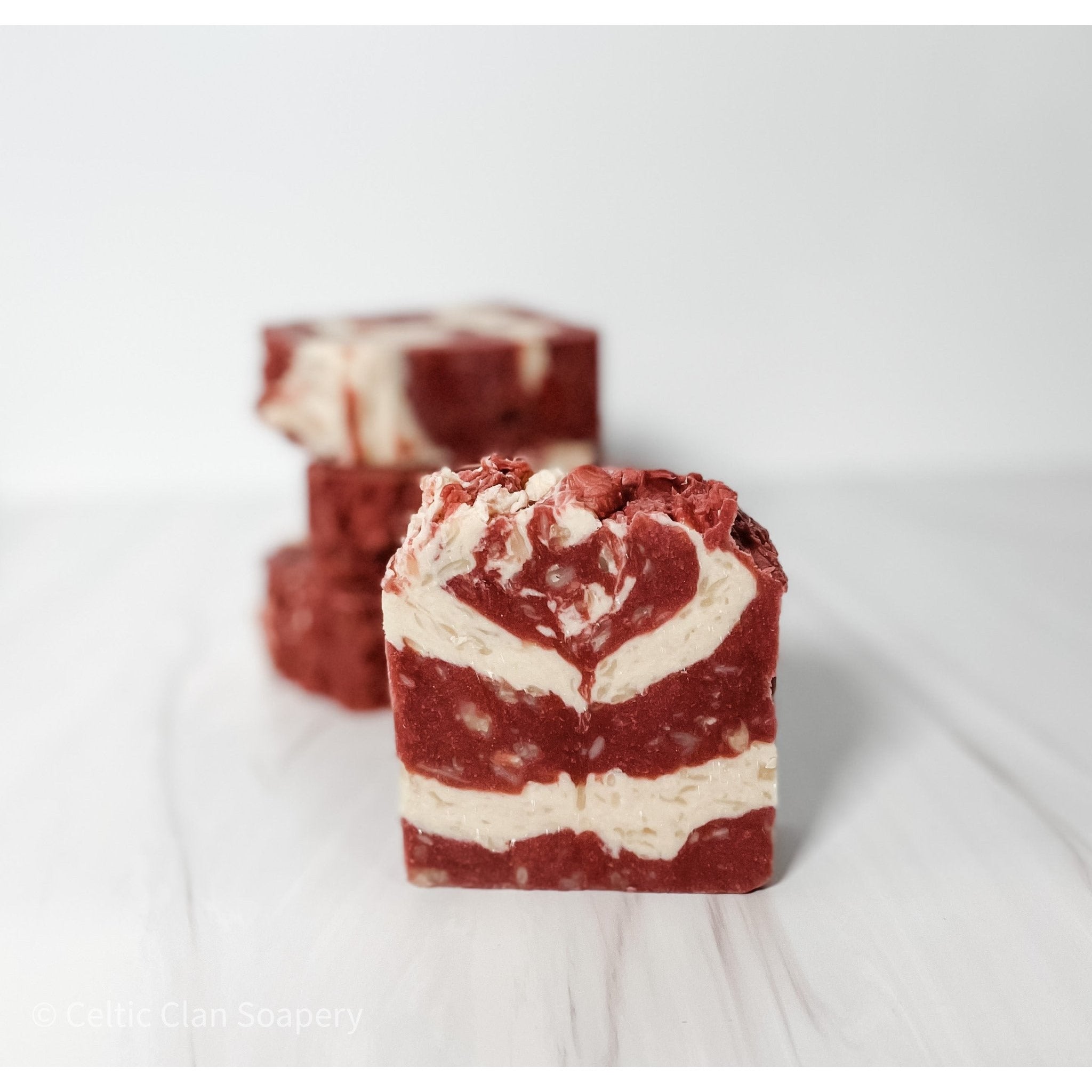 Peppermint Twist | Goat Milk Soap | Handmade - Celtic Clan Soapery LLC